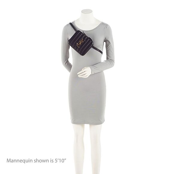 Saint Laurent Matalasse Calfskin Monogram Vicky Belt Bag - Picture 5 of 15